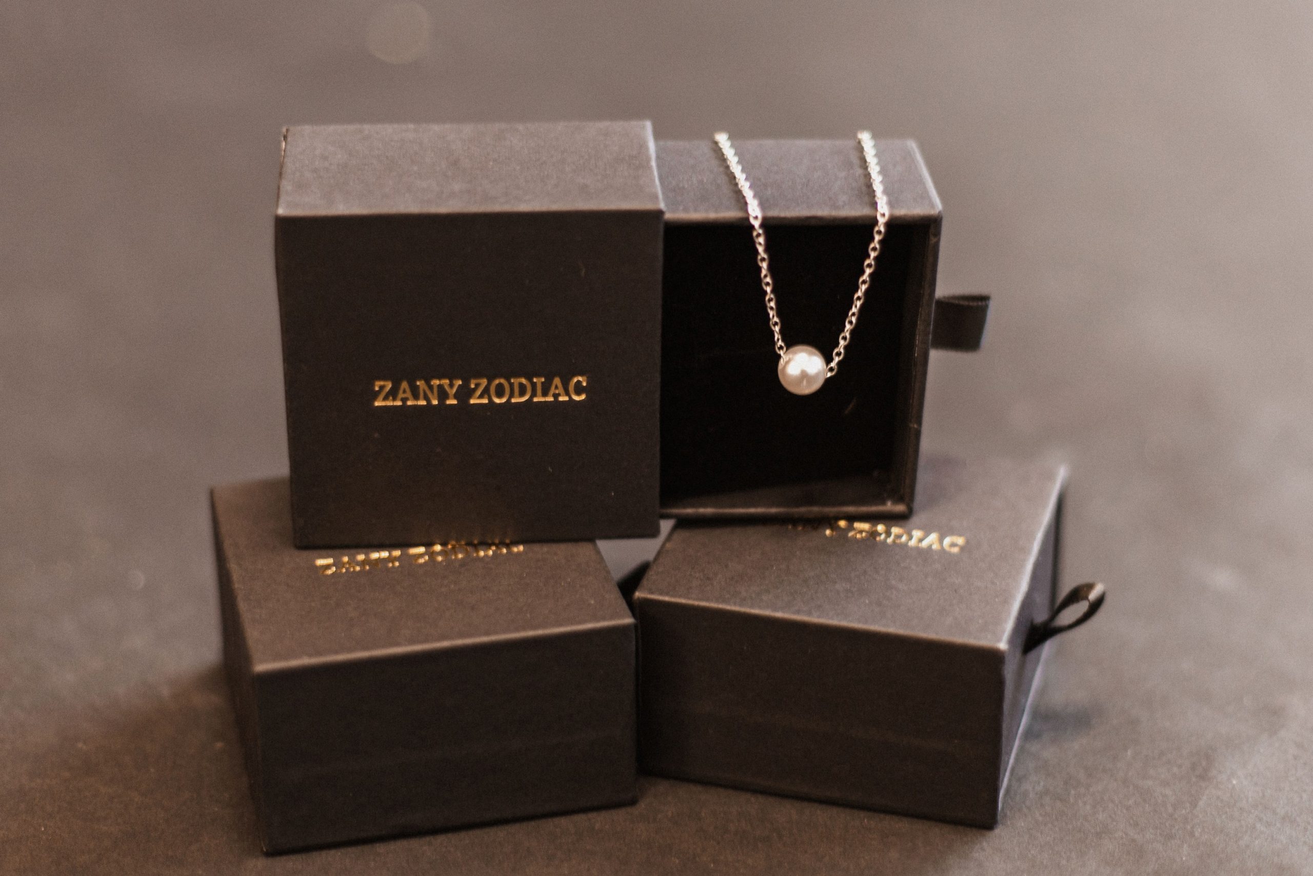 Silver Plated Pearl Necklace - Zany Zodiac